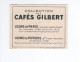 Chromo Métiers Habillement TAILLEURS 56 X 44 Mm TB Pub: Cafés Gilbert 2 Scans - Tea & Coffee Manufacturers