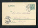 "DEUTSCHES REICH" 1905, KOS-Stempel "LEIPZIG LAGWITZ" Auf Postkarte (B1265) - Tarjetas