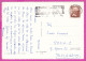 294035 / Italy - TRIESTE Sacchetta PORT Ship PC 1967 USED 55 L Designs From Sistine Chapel By Michelangelo Flamme " .... - 1961-70: Poststempel