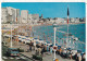 85. LES SABLES D'OLONNE.CPSM. LA PLAGE ET LE REMBLAI. ANIMATION. MODE. ARCHITECTURE BALNEAIRE. ANNEE 1983 + TEXTE . - Sables D'Olonne