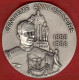 ** MEDAILLE  CAPITAINE  PAOLI  1888 - 1988  -  MUTUELLE  GENDARMERIE ** - Politie & Rijkswacht