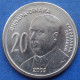 SERBIA - 20 Dinara 2009 "Milutin Milankovic" KM# 52 Republic (2003) - Edelweiss Coins - Serbien