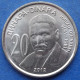 SERBIA - 20 Dinara 2012 "Mihajlo Pupin" KM# 62 Republic (2003) - Edelweiss Coins - Serbie