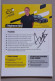 Autographe Stephane Augé Tour De France 2021 Format A5 - Cycling