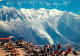 74 - Chamonix - Mont-Blanc - Panorama Depuis La Terrasse De Planprez - Flamme Postale - CPM - Voir Scans Recto-Verso - Chamonix-Mont-Blanc