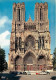 51 - Reims - Cathédrale Notre Dame - Façade - Automobiles - CPM - Carte Neuve - Voir Scans Recto-Verso - Reims