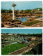 2 CPSM PF - DEN HAAG - Miniaturstad "Madurodam", Euromast, Centraal Station - Den Haag ('s-Gravenhage)