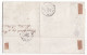 FRANCE 1853-1860 Stamp 20c Bleu YT N°14 On The Cover - 1853-1860 Napoleone III