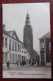 Cpa Leuze ; Hôtel De Ville Et église St-Pierre - Animée - Leuze-en-Hainaut