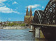 AK 211117 GERMANY - Köln Am Rhein - Hohenzollernbrücke Und Dom - Koeln