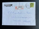 NETHERLANDS 1987 REGISTERED LETTER ZEVENAAR VAN OLDENBARNEVELDTLAAN TO UTRECHT 18-09-1987 NEDERLAND AANGETEKEND - Brieven En Documenten