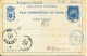 BELGIAN CONGO  PS SBEP 11  FROM COLONIES ST MARIE KIMWENZA 01.11.1893 VIA LEO TO LEUVEN BOMA 16.12.1895 TO BRUSSELS - Stamped Stationery