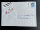 NETHERLANDS 1988 REGISTERED LETTER WEERT TO UTRECHT 26-10-1988 NEDERLAND AANGETEKEND - Brieven En Documenten