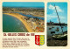 SAINT GILLES CROIX DE VIE    Barques Et Blason  22   (scan Recto-verso)TT 1495Bis - Saint Gilles Croix De Vie