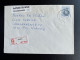 NETHERLANDS 1989 REGISTERED LETTER WEERT TO VIANEN 15-09-1989 NEDERLAND AANGETEKEND - Cartas & Documentos