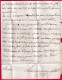 DEBOURSE MANUSCRIT DE VESOUL HAUTE SAONE LENAIN N°6 INDICE 19 DEPART TROYES AUBE 1784 LETTRE - 1701-1800: Voorlopers XVIII
