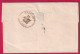 CURSIVE 50 SAILLY HAUTE MARNE CAD TYPE 12 JOINVILLE POUR ECOT INDICE 14 LETTRE - 1801-1848: Precursors XIX