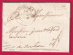 CURSIVE 23 LE GRAND JUMILHAC EN ROUGE FRAPPE LEGERE INDICE 17 POUR NONTRON LETTRE - 1801-1848: Précurseurs XIX