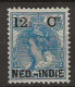 1900 MNH Nederlands Indië NVPH 32 Postfris** - India Holandeses