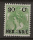 1900 MNH Nederlands Indië NVPH 34 Postfris** - Indes Néerlandaises