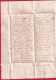 CAD TYPE 14 VILLERS BOCAGE CALVADOS BOITE RURALE H NOYERS DECIME RURAL VAULAVILLE 1845 LETTRE - 1801-1848: Vorläufer XIX