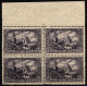 Deutsches Reich 96 B II A Postfrisch 4er Block Vom Oberrand #NJ812 - Altri & Non Classificati