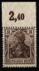 Deutsches Reich 84 II B P OR Postfrisch Geprüft Zenker BPP #NJ820 - Altri & Non Classificati