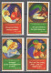 CANADA Bible Society / Christianity - Charity Label Cinderella Vignette  - Mary Joseph Jesus Three Kimgs Angel - Christendom