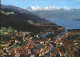 11439150 Thun Fliegeraufnahme Stadt See Alpen Thun - Autres & Non Classés