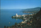 11439135 Montreux VD Fliegeraufnahme Panorama Mit Genfersee Montreux - Autres & Non Classés