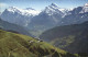 11439120 Schynige Platte Panorama Mit Wetterhorn Berglistock Schreckhoerner Fins - Autres & Non Classés