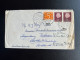NETHERLANDS 1955 LETTER HOORN TERSCHELLING TO RIEHEN SWITZERLAND FORWARDED TO HATTEM AND EGMOND 22-07-1955 NEDERLAND - Storia Postale