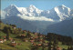 11438756 Beatenberg Waldegg Panorama Eiger Moench Jungfrau Beatenberg - Autres & Non Classés