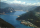 11435025 Lugano TI Lago Di Lugano Visto Dall Aereoplano Lugano - Sonstige & Ohne Zuordnung