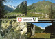 11434947 Samnaun Dorf Panorama Mit Alpenblick Tunnel Wasserfall Wappen Samnaun D - Other & Unclassified