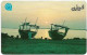 Qatar - Q-Tel - Autelca - Dhows At Sunset, 1996, 20QR, 65.000ex, Used - Qatar