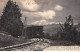 AIX LES BAINS - Train Arrivant Au Sommet Du Mont Revard Et Le Mont Blanc - Très Bon état - Aix Les Bains