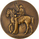 France, Médaille, Alsace, Libération De Mulhouse, 1918, Bronze, Dammann, SPL - Other & Unclassified