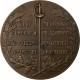 France, Médaille, Guerre, Général Gamelin, Bronze, Lenoir, SUP - Sonstige & Ohne Zuordnung