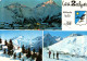 (RECTO / VERSO) LES 2 ALPES EN 1971 - VUES GENERALES - LA MUZELLE - CPSM GF - Other & Unclassified