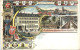 Frankfurt Main - Kath. Gesellen Verein - Litho - Frankfurt A. Main