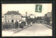 CPA Outeaux, La Mairie Et Le Pont, Tramway  - Other & Unclassified