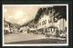 AK Oberammergau, Hotel Gasthof Alte Post, Strassenpartie  - Oberammergau