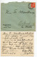 Germany 1928 Cover & Reply Postcard; Lübbecke - August Frese, Lederfabrik To Ostenfelde; 15pf. Immanuel Kant - Lettres & Documents