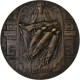 France, Médaille, Gloire Au Soldat Inconnu, 1918, Bronze, Raoul Bénard, TTB+ - Altri & Non Classificati