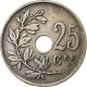 Belgique, 25 Centimes, 1922, Cupro-nickel, TTB+, KM:69 - 25 Cents