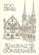 73903405 Gonsenheim Rathaus Kath Kirche St Stephan Zeichnung Gonsenheim - Mainz