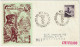 ESPAGNE / ESPANA - 1950 Ed.1070 Sobre Carta Especial Para El V Centenario Del Rey Fernando El Católico - Brieven En Documenten