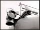 Archiv-Fotografie Auto - Automobil-Detail Karbidlampe Und Horn, Grossformat 29 X 22cm  - Coches