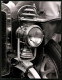Archiv-Fotografie Auto - Automobil Detail Karbid-Lampe Scheinwerfer, Grossformat 29 X 22cm  - Coches
